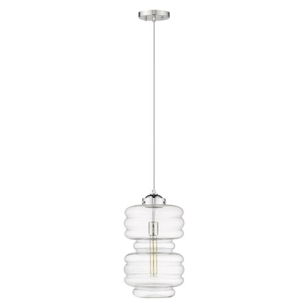 Acclaim Lighting Ballina 1-Light Polished Nickel Mini-Pendant IN31302PN